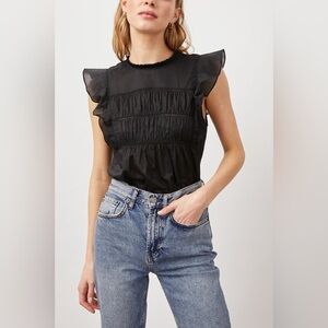 Rails Filomena Top. True Black. Excellent condition - worn once.